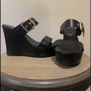 Womens high wedge